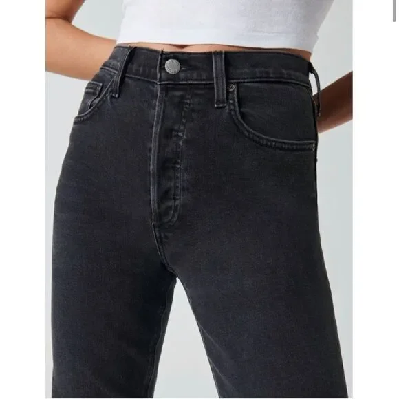 Aritzia Denim Forum Arlo High Rise Straight Leg Jeans 24 - Picture 4 of 15